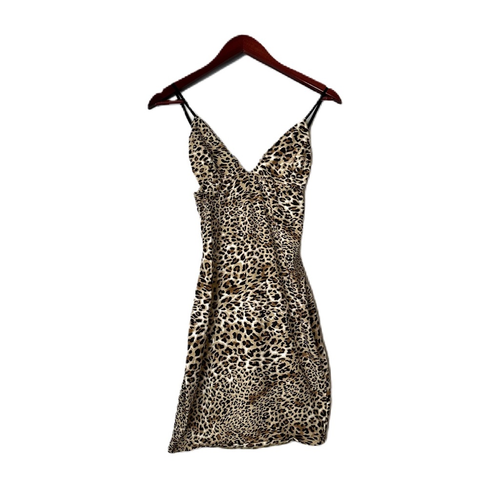 Forever 21 Leopard Print Patterned Mini Dress